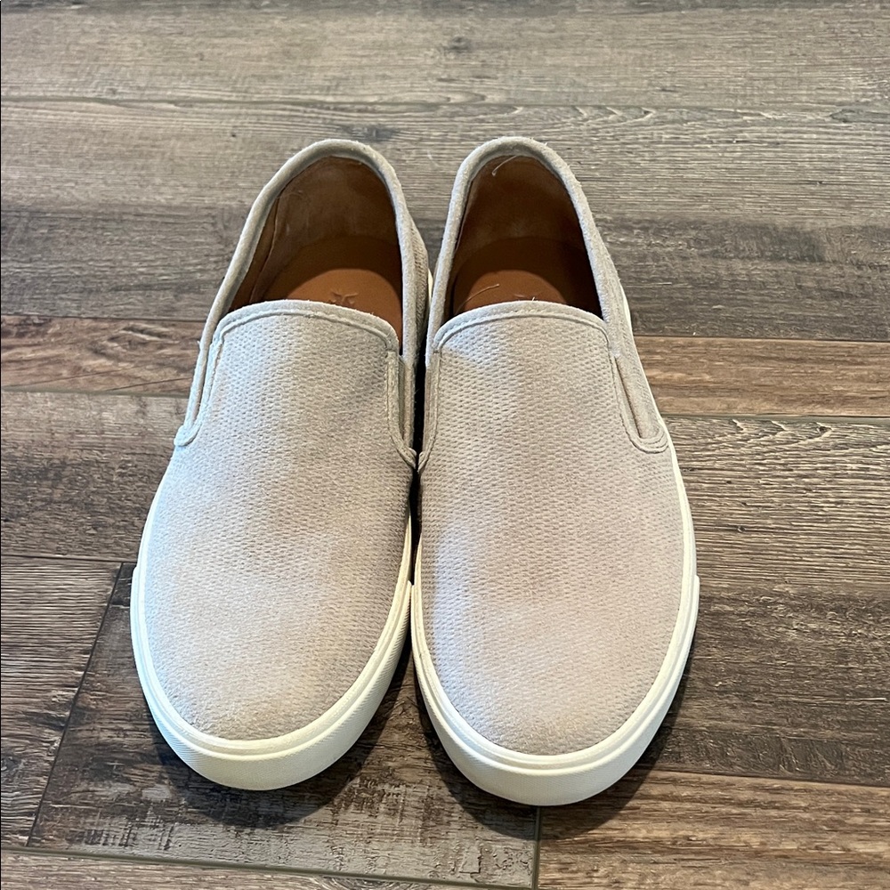 Frye Men's Light Tan Slip-On Loafers